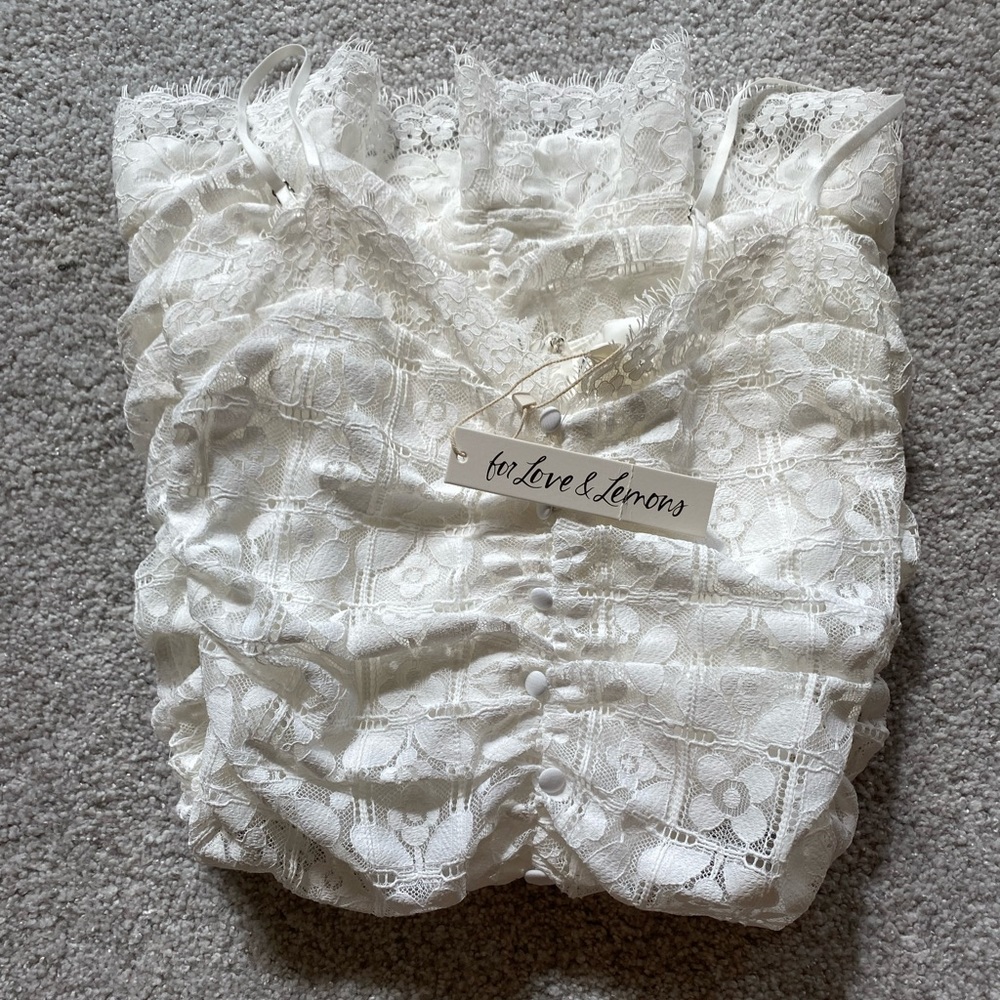 For Love and Lemons Samira Mini Dress